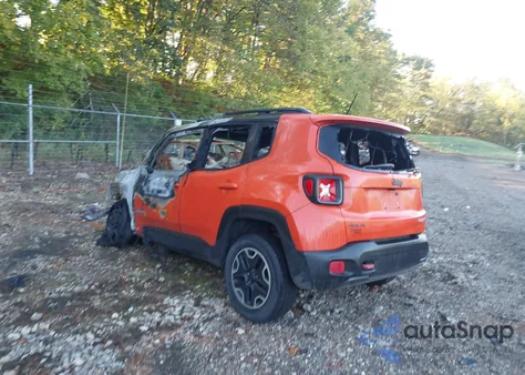 2016 Jeep Renegade Trailhawk из США, поврежденный, VIN ZACCJBCTXGPD17459